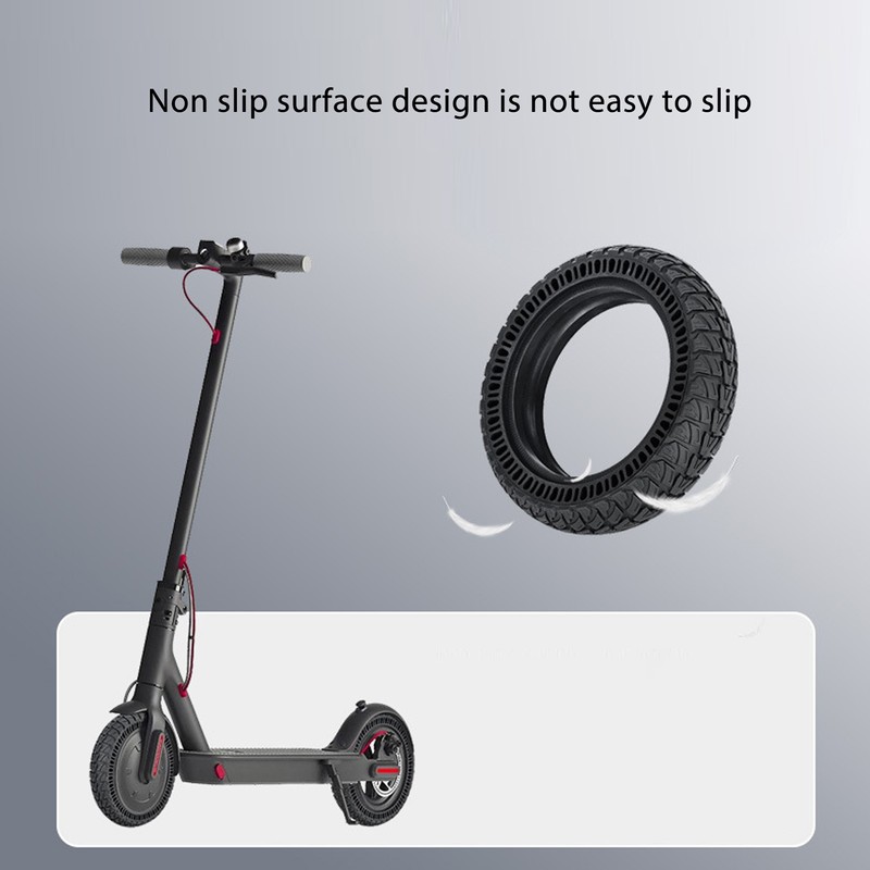 9x2.25inch Electric Scooter Solid Tires Rubber Non Slip shock Absorption