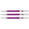 Pentel Pack of 3 Refills for LR7 Energel Liquid Roller