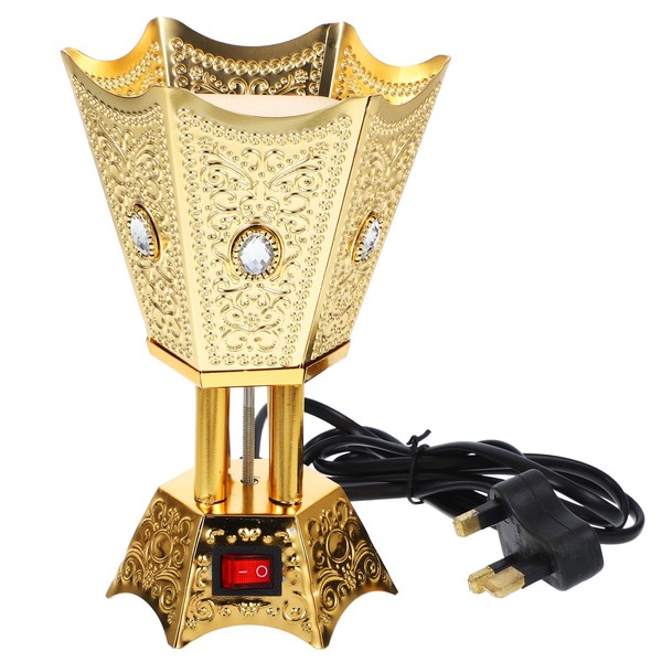 SEWACC Arabian Incense Burner Bakhoor Electric Incense Burner Desktop Plug