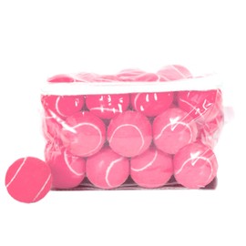 MRYCZ FYRHD 30 Pack Tennis Balls, Training Tennis Balls, Pet Dog Playing Balls, Practice Tennis Balls with Mesh Bag for Transport and Beginner Training