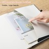 Blank Notebook, Hardcover Sketch Book, 8.5 x 5.5 Large Blank