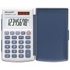 SHARP EL-243S Pocket Basic Silver calculator