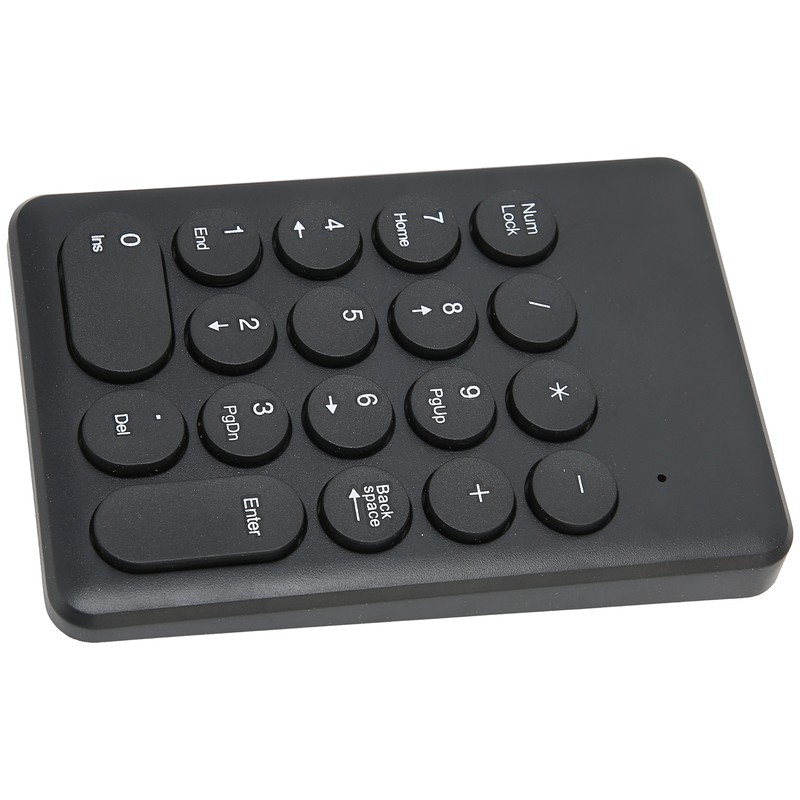 Numeric Keyboard 18 Keys Ergonomic Tilt Design 2.4GHz Wireless Stable
