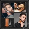 Maitys 10 Sets Beard Comb Bulk Beard Brush Scissors Set