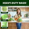 Simply Bio 1.6 Gallon Compostable Trash Bags Drawstring, Heavy Duty