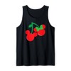 Cute Mouse Cherries Tank Top