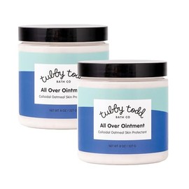 TUBBY TODD Pomada para Todo - Crema para Eczema de Bebé - Crema Multiusos de Alivio para la Piel de Bebé - Piel Sensible, Piel Seca, Sarpullido y Irritación - Libre de Esteroides y Gluten - Lavanda y
