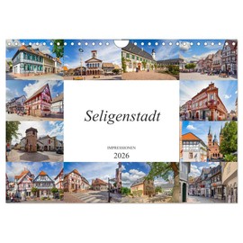 Seligenstadt Impressionen (Wandkalender 2026 DIN A4 quer), CALVENDO Monatskalender: Seligenstadt auf zwölf wunderschönen Bildern festgehalten (CALVENDO Orte)