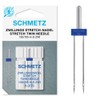Schmetz Stretch Twin Sewing Machine Needle, Size 4.0 75/11