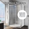 AatrixQuayn 180 Degree Glass Shower Door Hinges Heavy Duty Solid
