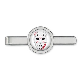 Oakmont Cufflinks Goalie Mask Tie Clip Ice Hockey Tie Bar