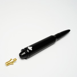 LAX Pickup Truck Bullet Antenna for 2007-2024 Jeep Wrangler, Rubicon Sahara, Gladiator, Pickup Truck Antenna Parts Replacement Accessories, Maple Design