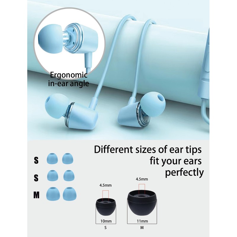 GOGOSINIS 2 Packs of Kids Earbuds (Energetic Bloom)