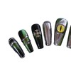 PN-021 Press-On Nails Lacquered Pack of 10 Reusable Artificial Premium