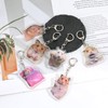 Nirxxiy 6 Pcs Cute Animal Keychain Set Cute Hamster Meme