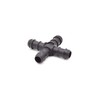 S&M 2 x Black Drip Cross 16mm 544606