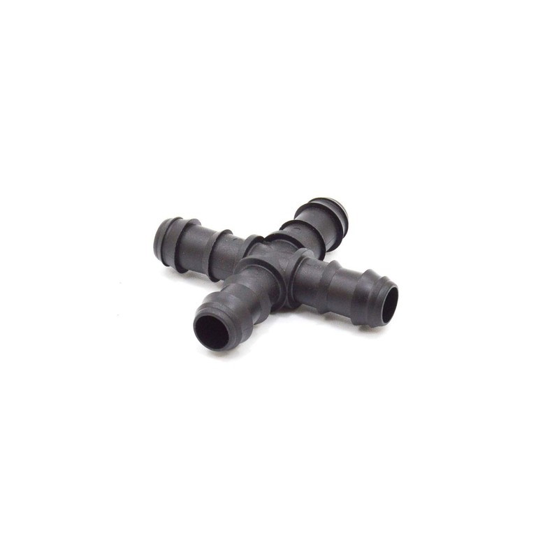 S&M 2 x Black Drip Cross 16mm 544606