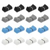 16 Pcs Fader Caps, 24x12x11mm Console Mixer Slider Fader Knobs