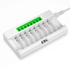 EBL 8-Bay AA AAA Battery Charger for NiMH AA AAA