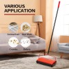 JEHONN Manual Carpet Floor Sweeper Horsehair Brush Non Electric Quiet