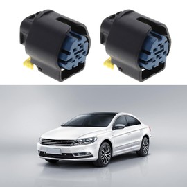 Be In Your Mind Pack of 2 5-Pin Ignition System Plug Sleeve Connector 1928405159 Compatible with Bosch 5-Pin Connector Housing with Connection Gaskets