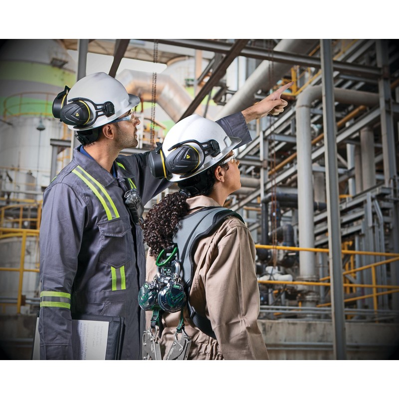 MSA V-Gard Cap-Style Safety Helmet Lightweight Comfortable Robust Safe White