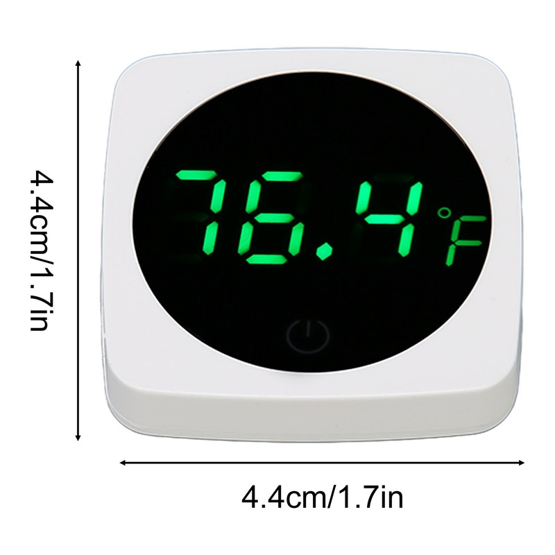 Digital Aquarium Thermometer High Accuracy ±0.1℃ Touch Sleep Mode Compact
