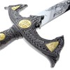 Crusader Medieval Sword with Wall Display Plaque. for Wall Decoration,