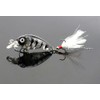 CENPEK 5pcs Luya Bait 4.5cm/4g Micro-submersible Hard Bait Blood Tank