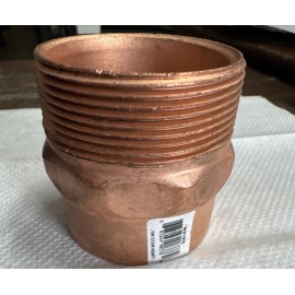 2" W61187E Wrot Copper Male Adapter NEW