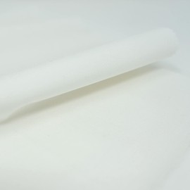 Stitch & Sparkle 100% Cotton 44" Solid Sewing & Craft Fabric by The Yard, White