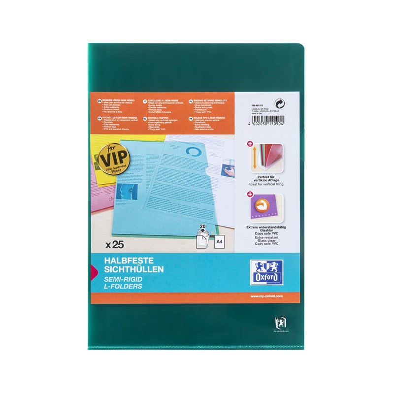 ELBA 100461013 Premium Document-Quality Document Holder / A4 / Maximum