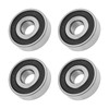 METALLIXITY Deep Groove Ball Bearings (6202-16-2RS, 16mm x 35mm x