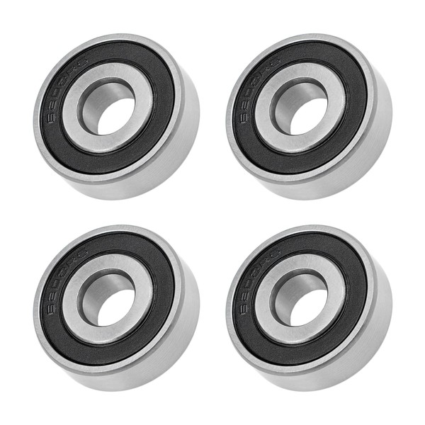 METALLIXITY Deep Groove Ball Bearings (6202-16-2RS, 16mm x 35mm x