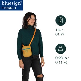 Osprey Daylite Small Crossbody Bag, Tumbleweed Yellow/Tunnel Vision