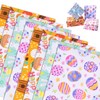 8 Sheets of Easter Wrapping Paper, Easter Wrapping Paper, DIY