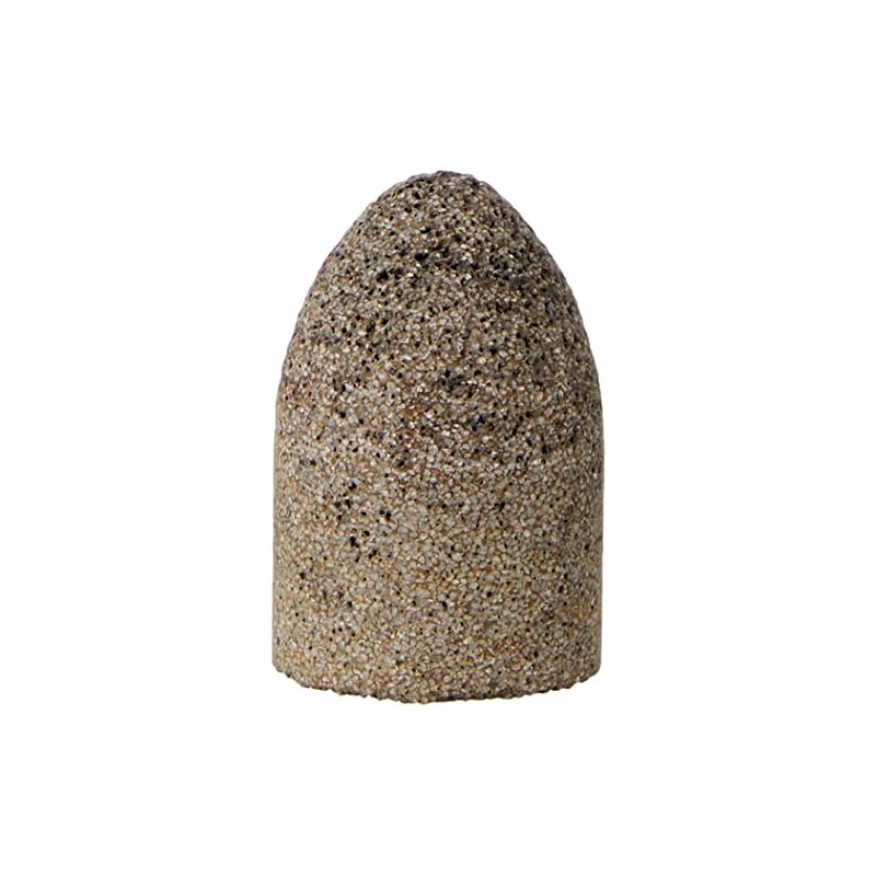 PFERD 61829 Type 16 Round Nose Cone, Aluminum Oxide, 2"