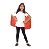 Smiffys Cape, Red Mid Length, Boys Fancy Dress, Child Dress