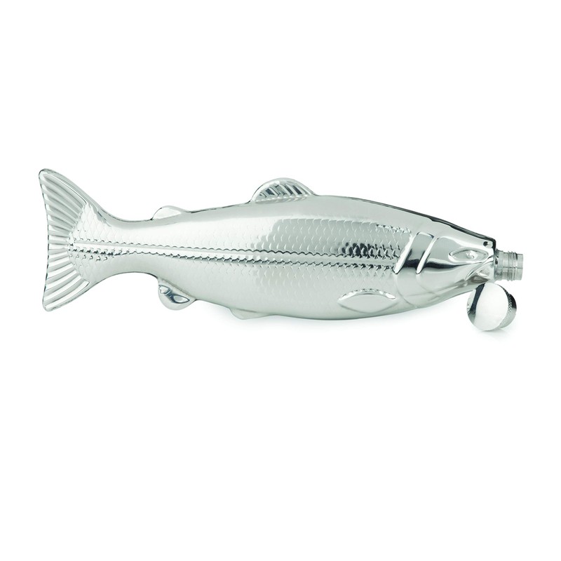 Foster & Rye Trout Flask - Fish Flask Stainless Steel
