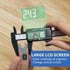 Hea HEA Digital Vernier Caliper, Electronic Calipers Measuring Tool with