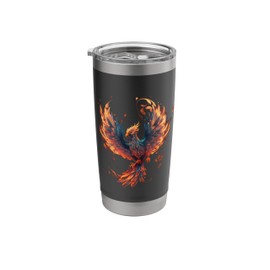 Fire Phoenix Bird Phoenix Reborn Firebird Phoenix Stainless Steel Insulated Tumbler