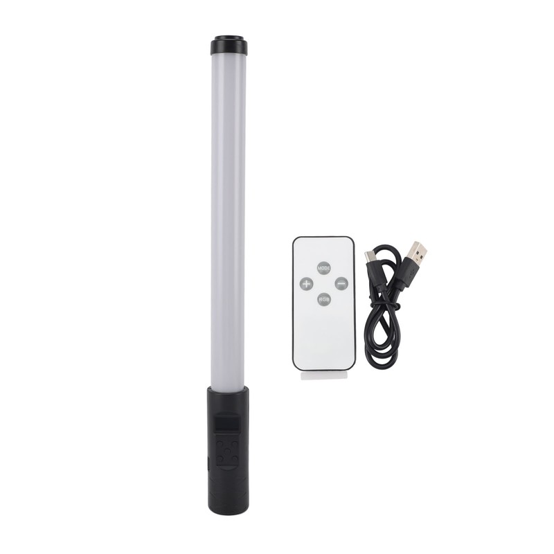 RGB LED Light Wand 3000K to 6000K 2600mAh Rechargeable Dimmable