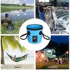 HomeCraft Collapsible Water Bucket Camping – Durable Space-Saving Construction, Home