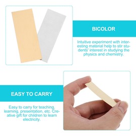 10 Pairs Zinc Sheet Copper Sheet zinc Strips for roof zinc and Copper Supplements Scientific Experiment Supplies Water electrolyzer encapsulations Aluminum Plate Flash