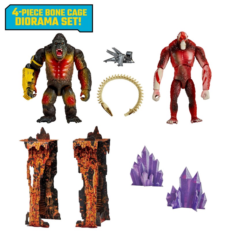 Godzilla x Kong Kong vs Skar King Figure 2-Pack by