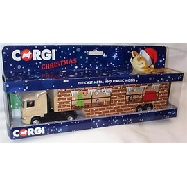 corgi toys Scania Box Christmas superhauler lorry 1:64 scale diecast model