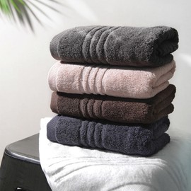 Home&amp;House Premium H Towel 30 count yarn 170g 10P, Edge Navy 10P / 홈앤하우스 프리미엄 H 타올 30수연사 170g 10P, 엣지네이비 10P