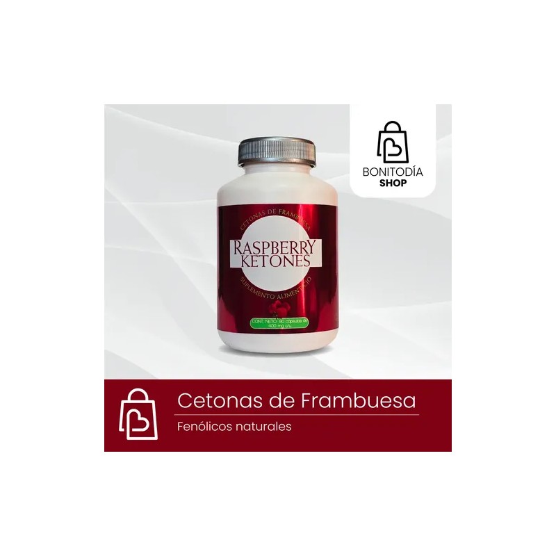 Cetonas De Frambuesa Premium Apta Para Control Peso 90 Cáps