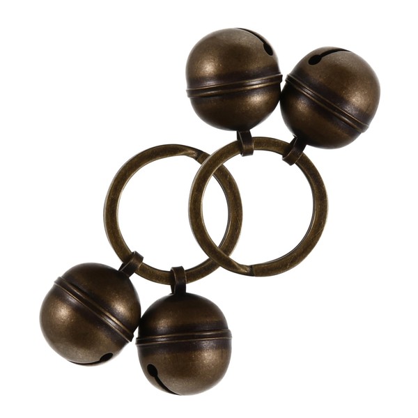 Sosoport 2 Pack Loud Cat Collar Bells Pet Charm Bells