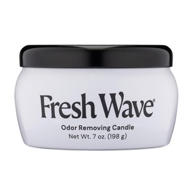 Fresh Wave Fresh Wave Odor Removing Candle, 7 oz. | Safer Odor Relief | Burns at Least 30 Hours | Natural Plant-Based Odor Eliminator | Odor Absorbers for Home | Clean-Burning Soy